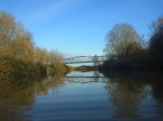 footbridge below r bourne junction