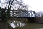 railway bridge below sluice l